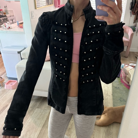 TRIPP NYC Denim Jacket with flair - Picture 2 of 4